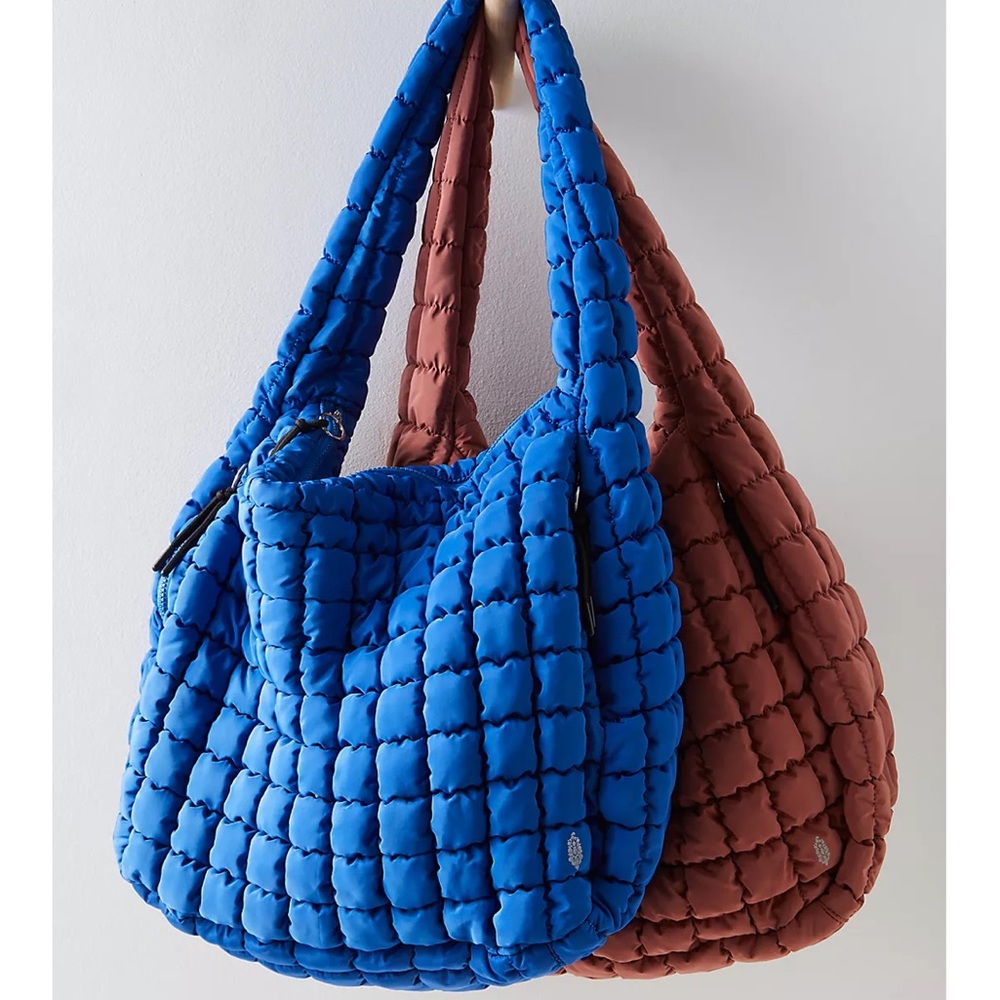 Free people movement quilted bag